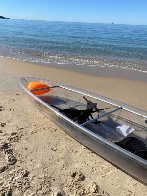F2 Climatise A Golfe -Juan En Front De Mer Et Piscine Vallauris Zewnętrze zdjęcie